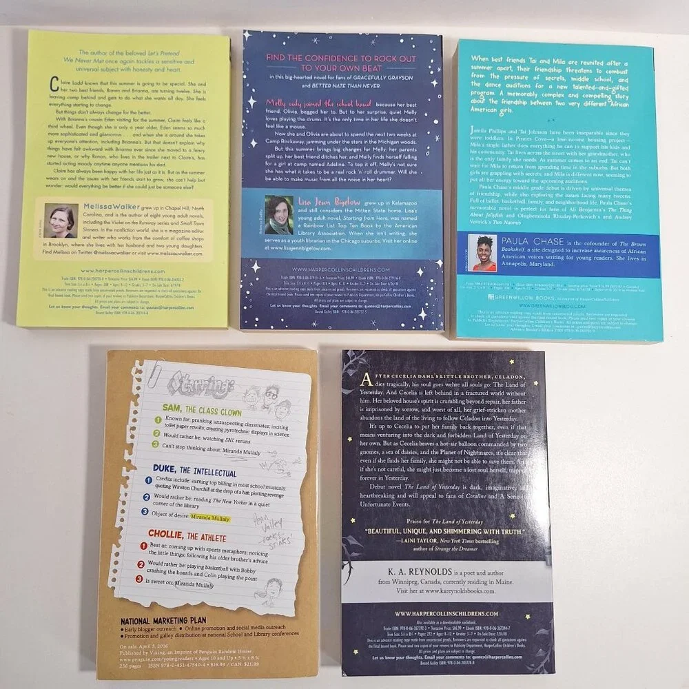 Advance Reader Copy Grades 5+ Uncorrected Proof 11 Book Lot - Picture 5 of 13